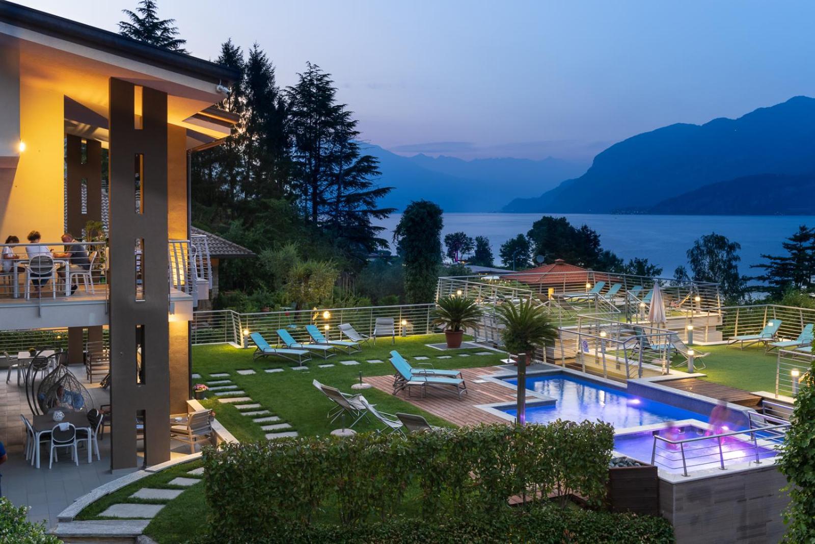 Bellagio Village- 4 Apartments By The Lake - Seasonal Warm Pool And Sauna Oliveto Lario Eksteriør bilde