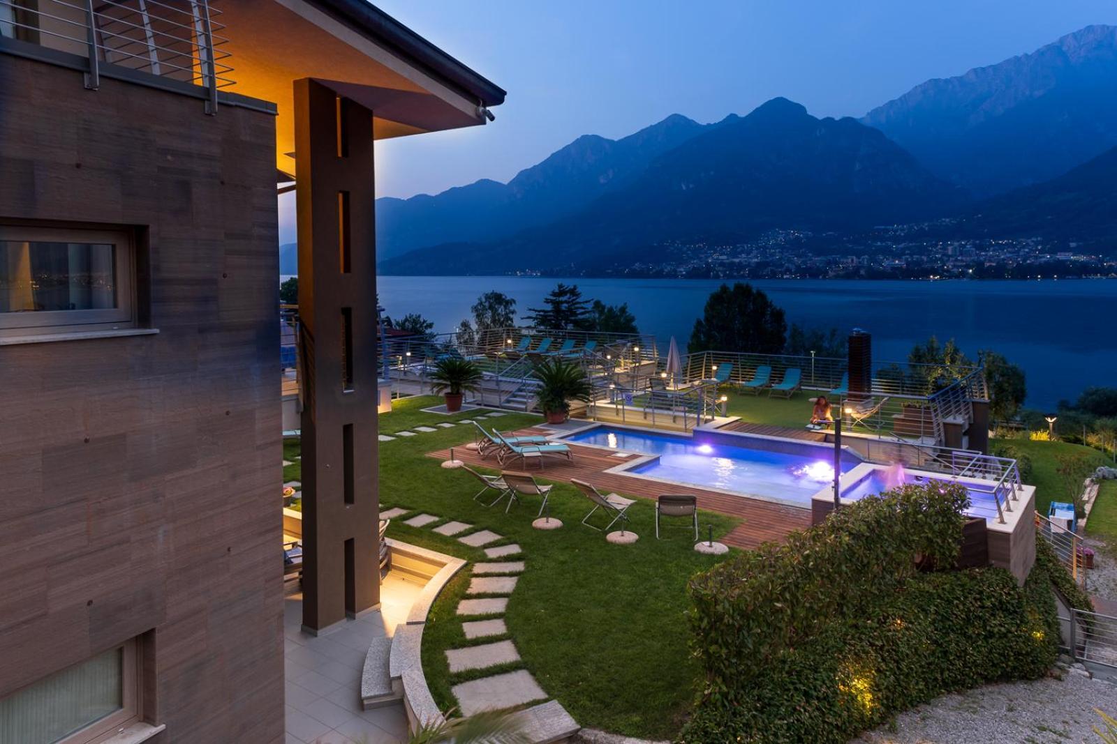 Bellagio Village- 4 Apartments By The Lake - Seasonal Warm Pool And Sauna Oliveto Lario Eksteriør bilde
